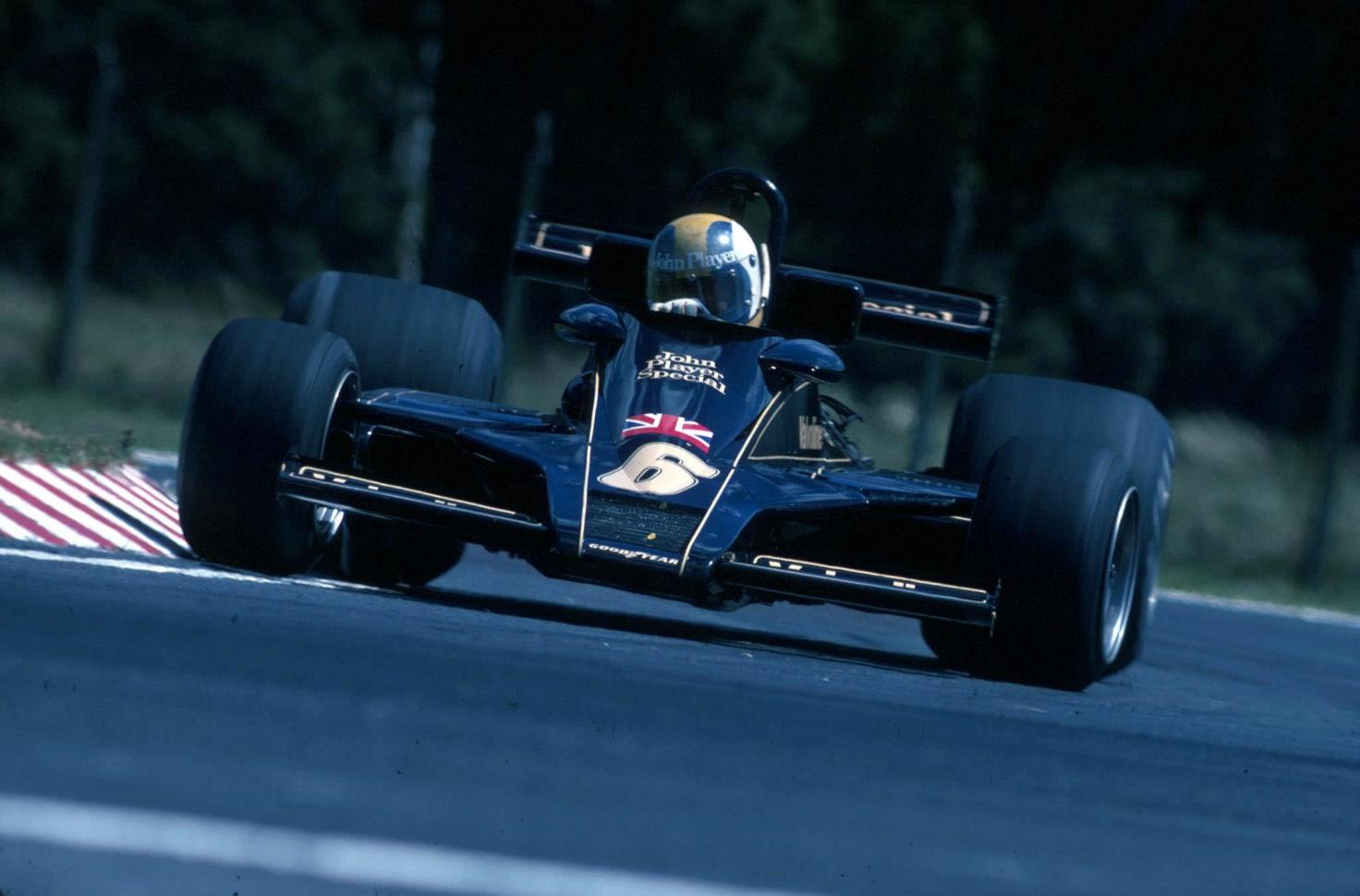 Gunnar Nilsson in his Lotus.