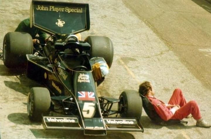 Gunnar Nilsson, Lotus 77 Ford.
