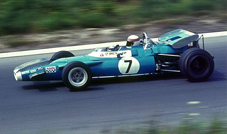 Jackie Stewart 1969 Matra Ford.