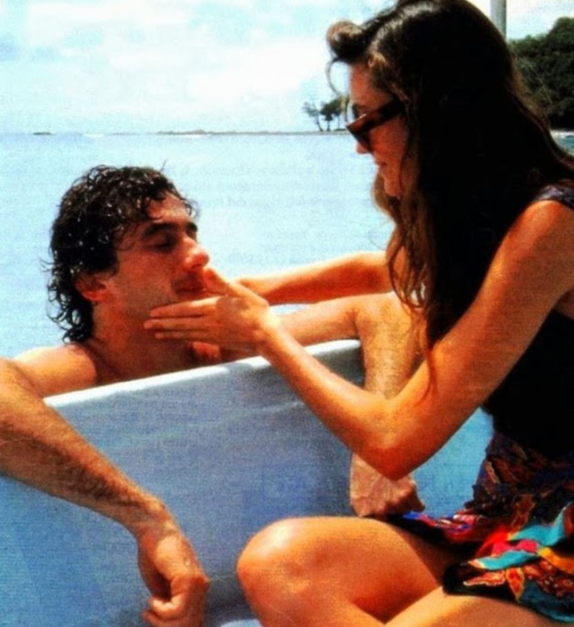 Ayrton and Carol in French Polynesia.