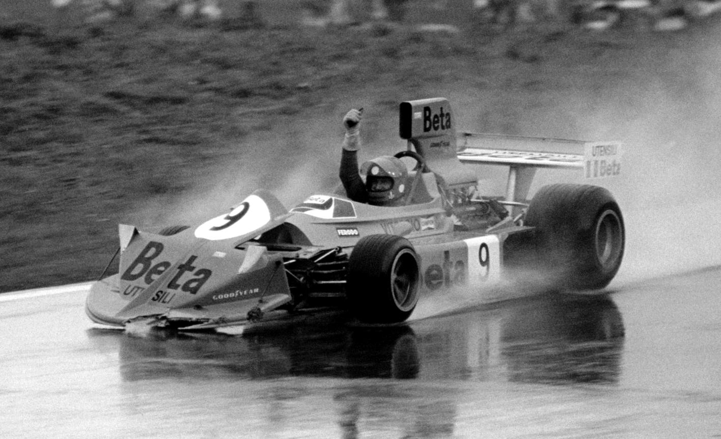 Vittorio Brambilla winner of 1975 Austrian GP.
