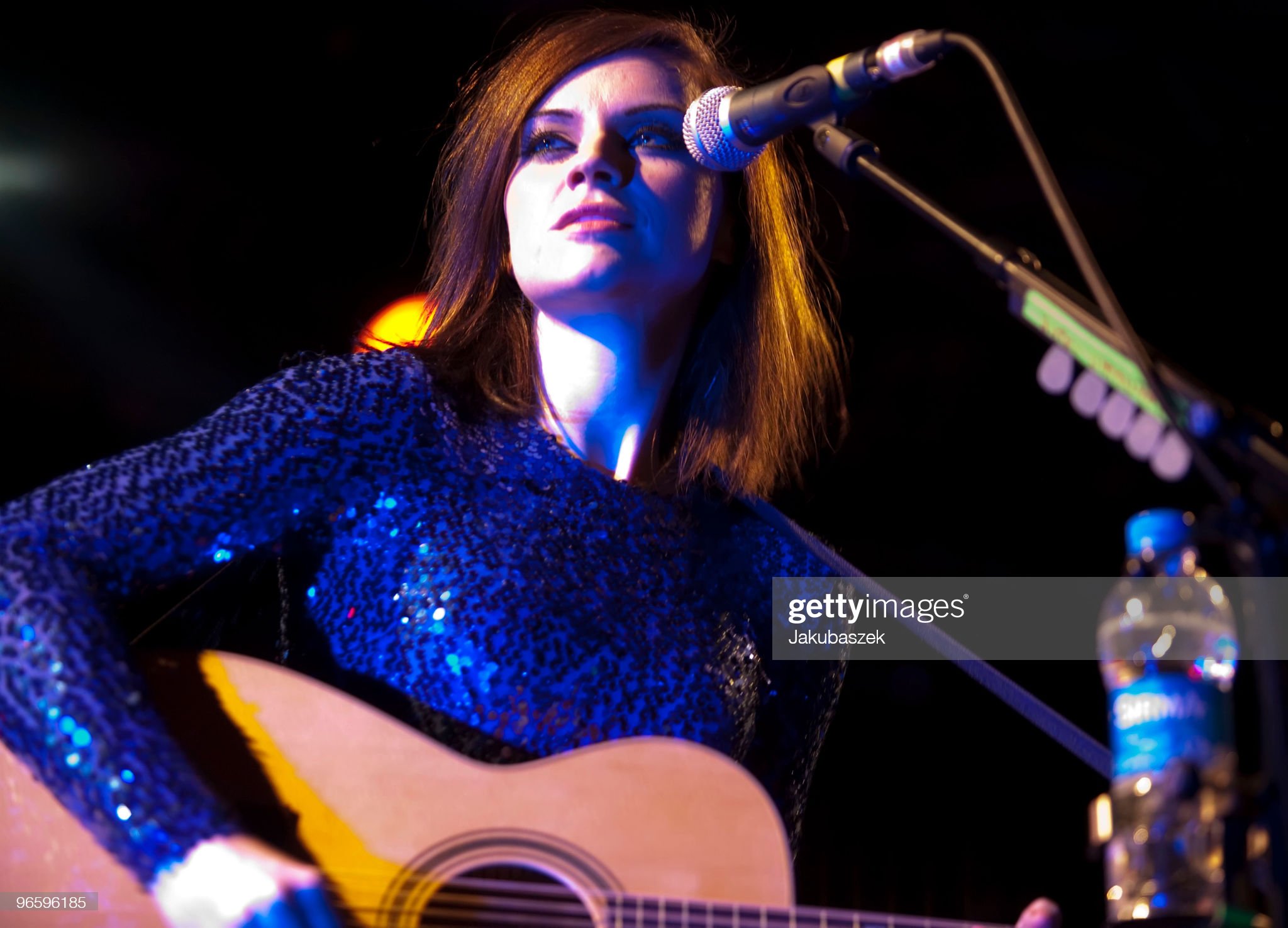 Scottish singer and songwriter Amy MacDonald performs live during a concert at the Astra Club on February 11, 2010 in Berlin, Germany.
