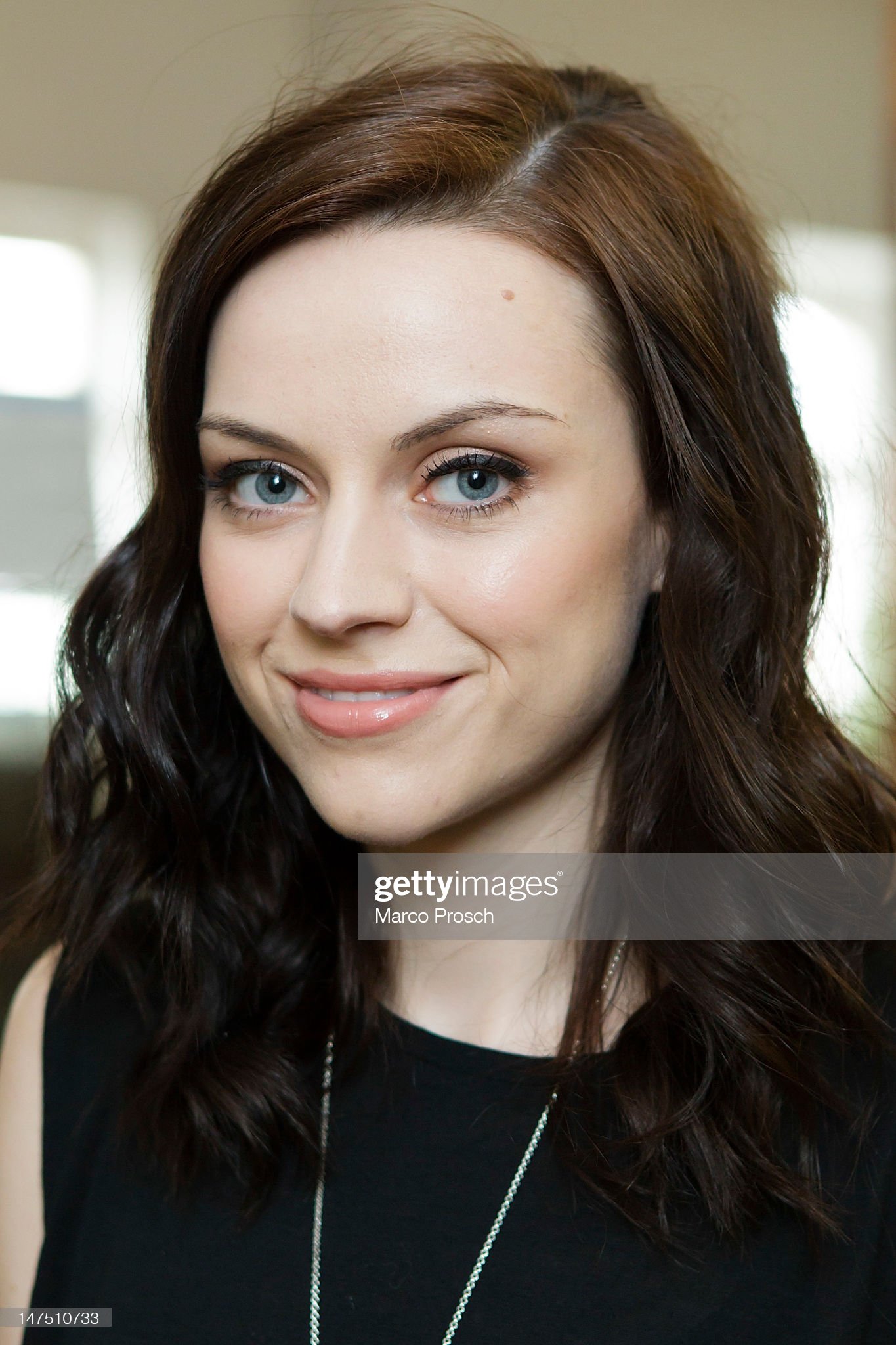 Scottish singer Amy Macdonald is pictured prior to her concert at the Reiche Zeche on July 01, 2012 in Freiberg, Germany.