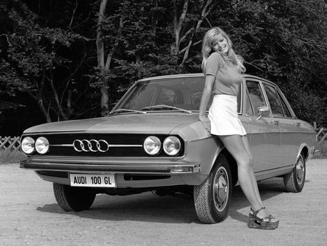 In the days before Vorsprung Durch Technik, Audi needed to use pretty girls to add sex appeal to its cars. Well this was the 1970s.