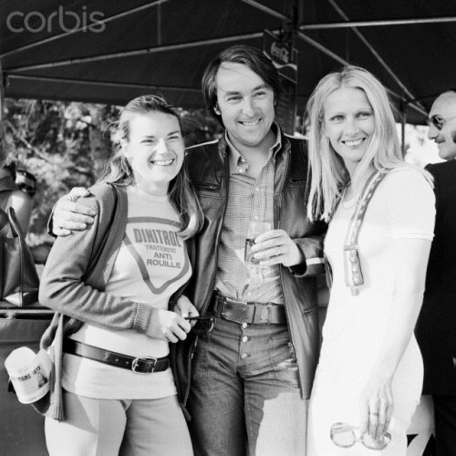 It’s Le Mans in 1973 and Gerard Larrousse has found himself some ladies to get friendly with. Marie-Claude Beaumont has experienced Francois Cevert in all his glory, so she is hard to impress. Christine Beckers is perhaps a better bet.