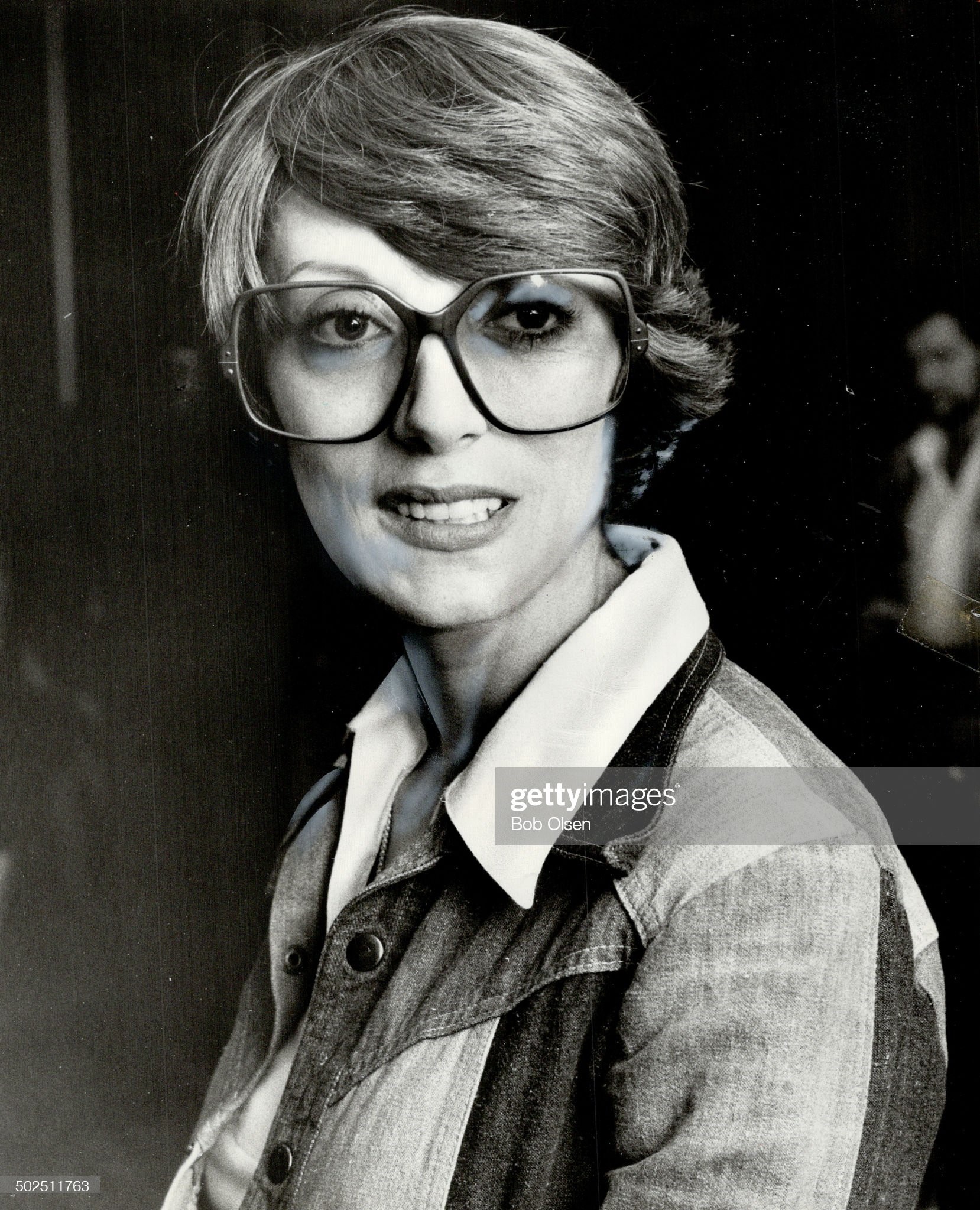Shirley Muldowney on June 14, 1977. She beats the boys. 