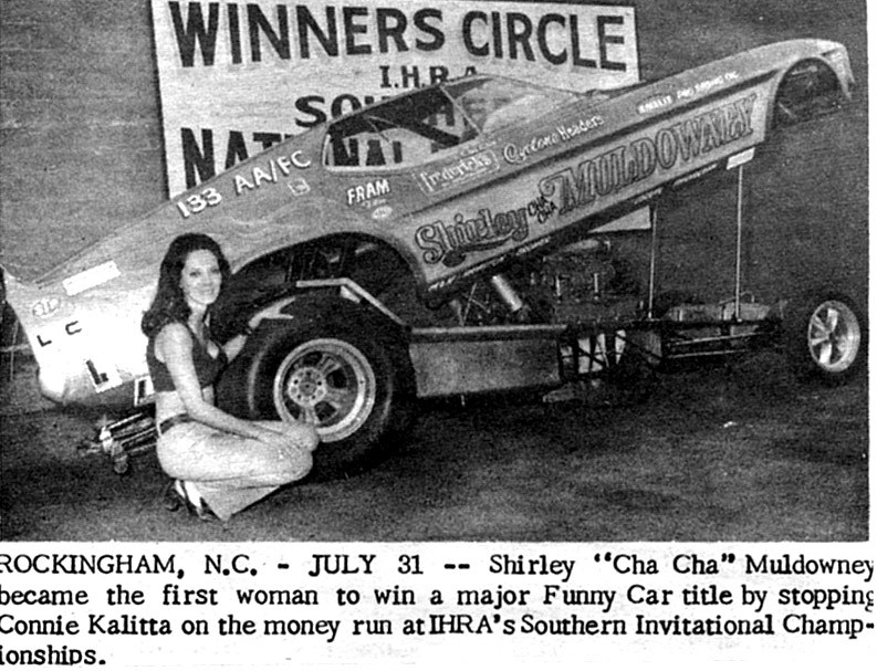 Musta worked as she beat Connie Kalitta for her first funny car title.