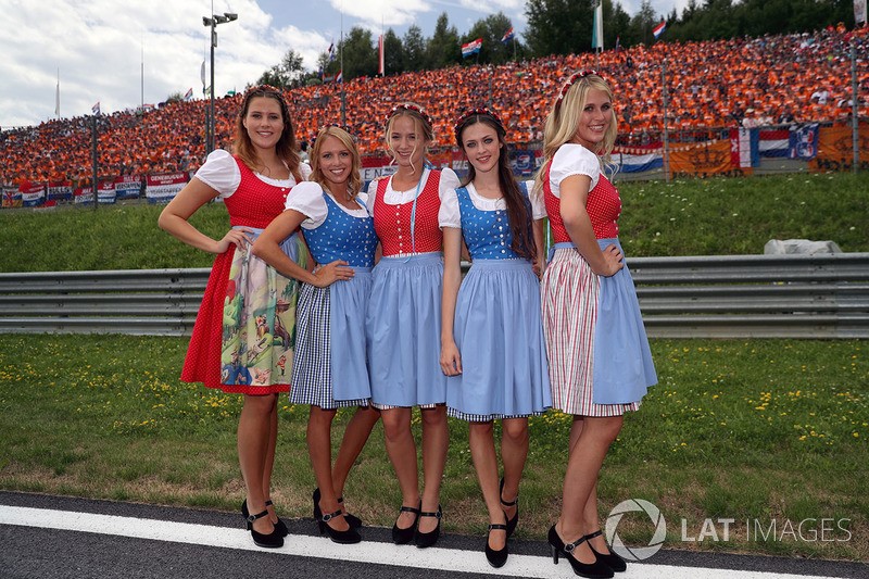 Formula 1 Austrian Grand Prix 2017, grid-girls.