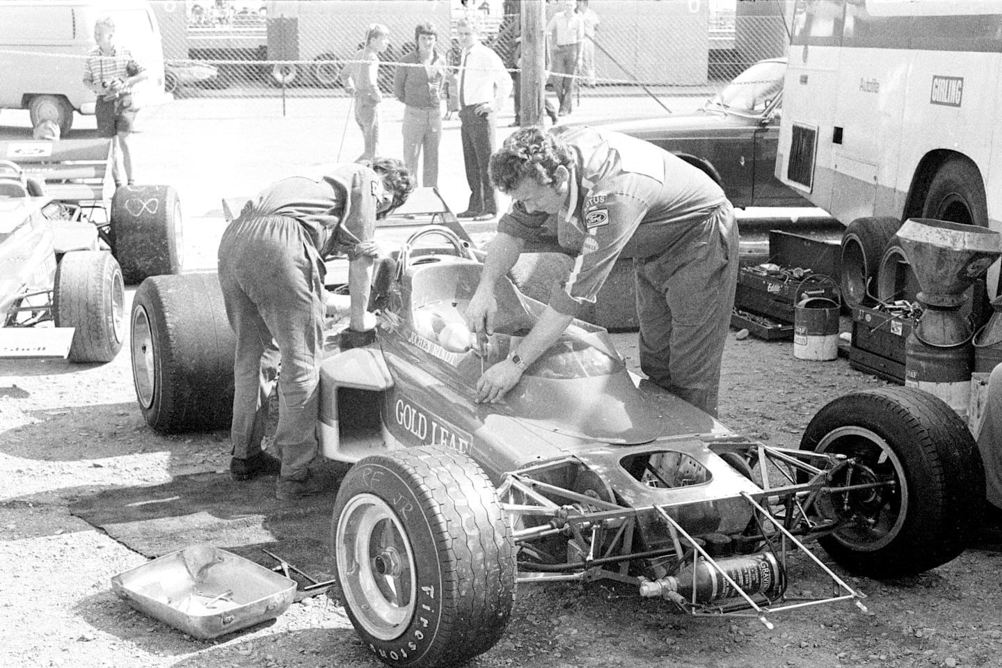 The Lotus 72 only went and conked out again at Jochen Rindt's home race. 