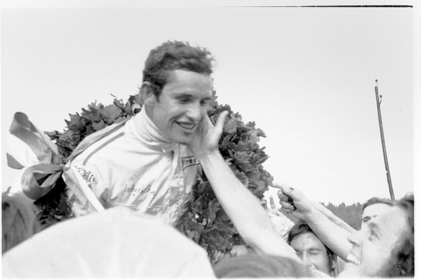 Jacky Ickx went down in history as the first winner in a Ferrari. 
