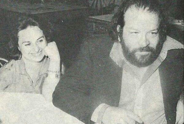 Bud Spencer with his wife Maria Amato.