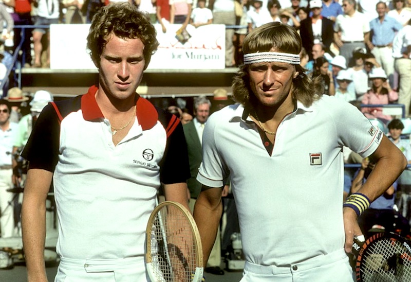John McEnroe & Bjorn Borg