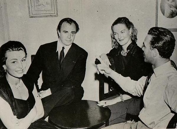 Porfirio Rubirosa, Prince Aly Khan and Doris Duke