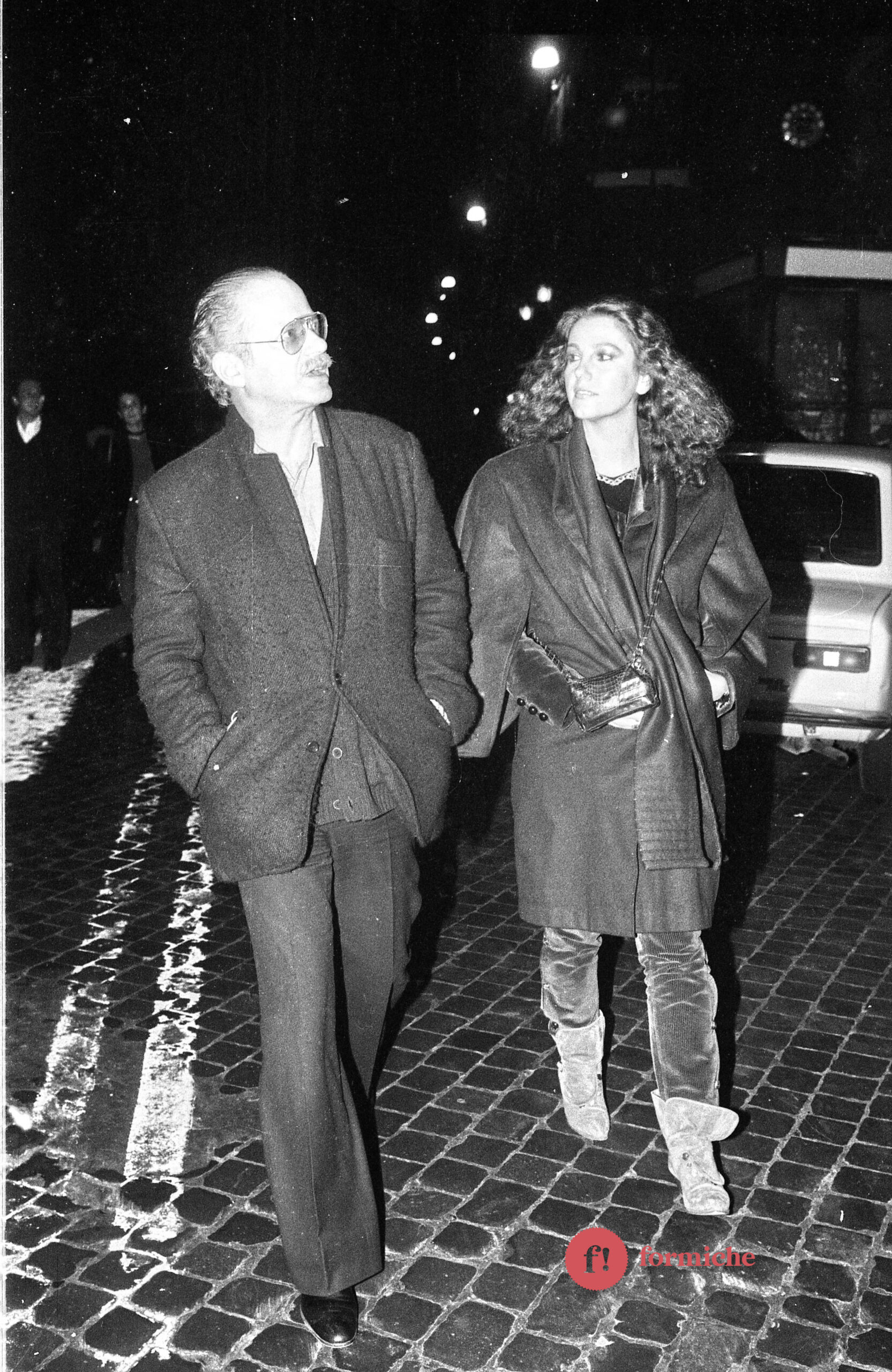 Gino Paoli with Stefania Sandrelli.