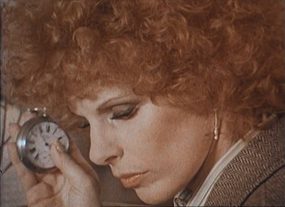 Portrait of Ornella Vanoni in 1977.