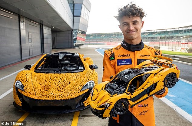 Lando Norris at Silverstone. 