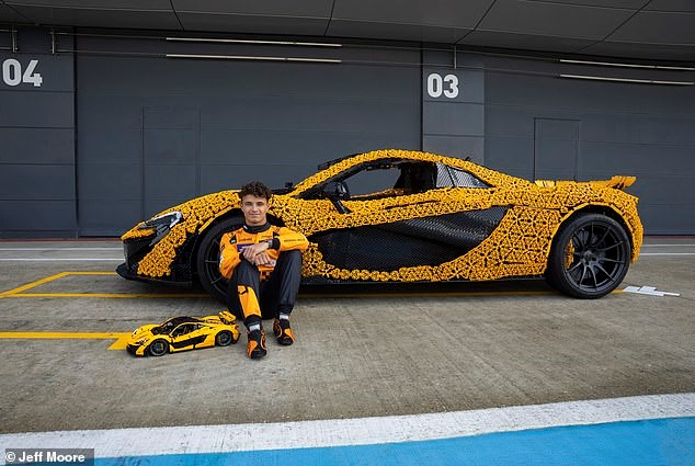 Lando Norris at Silverstone. 