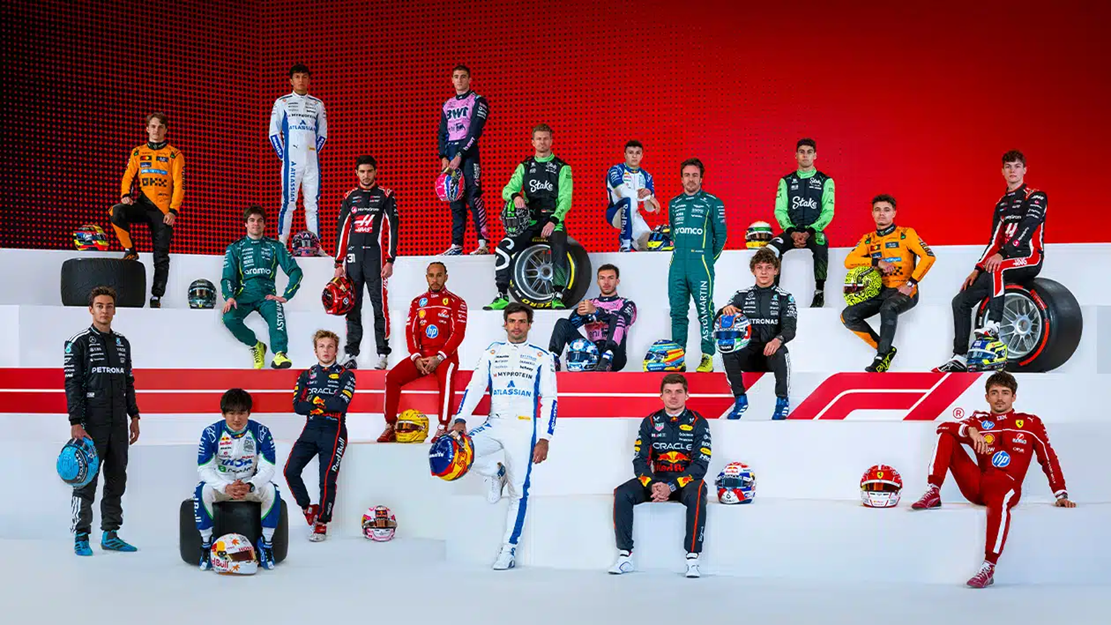 F1 2025 drivers lineup.