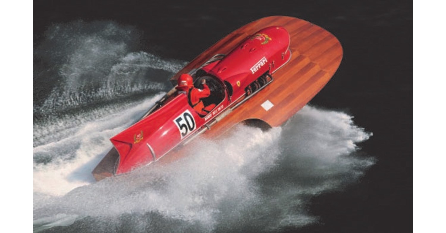 Ferrari hydroplane.