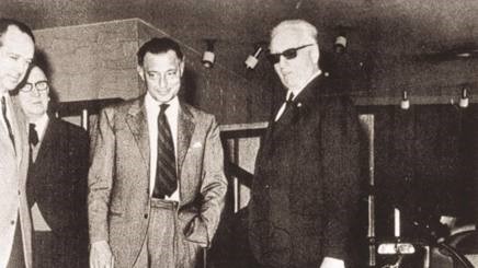 Gianni Agnelli and Enzo Ferrari.