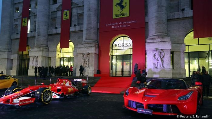 Ferraris in New York.