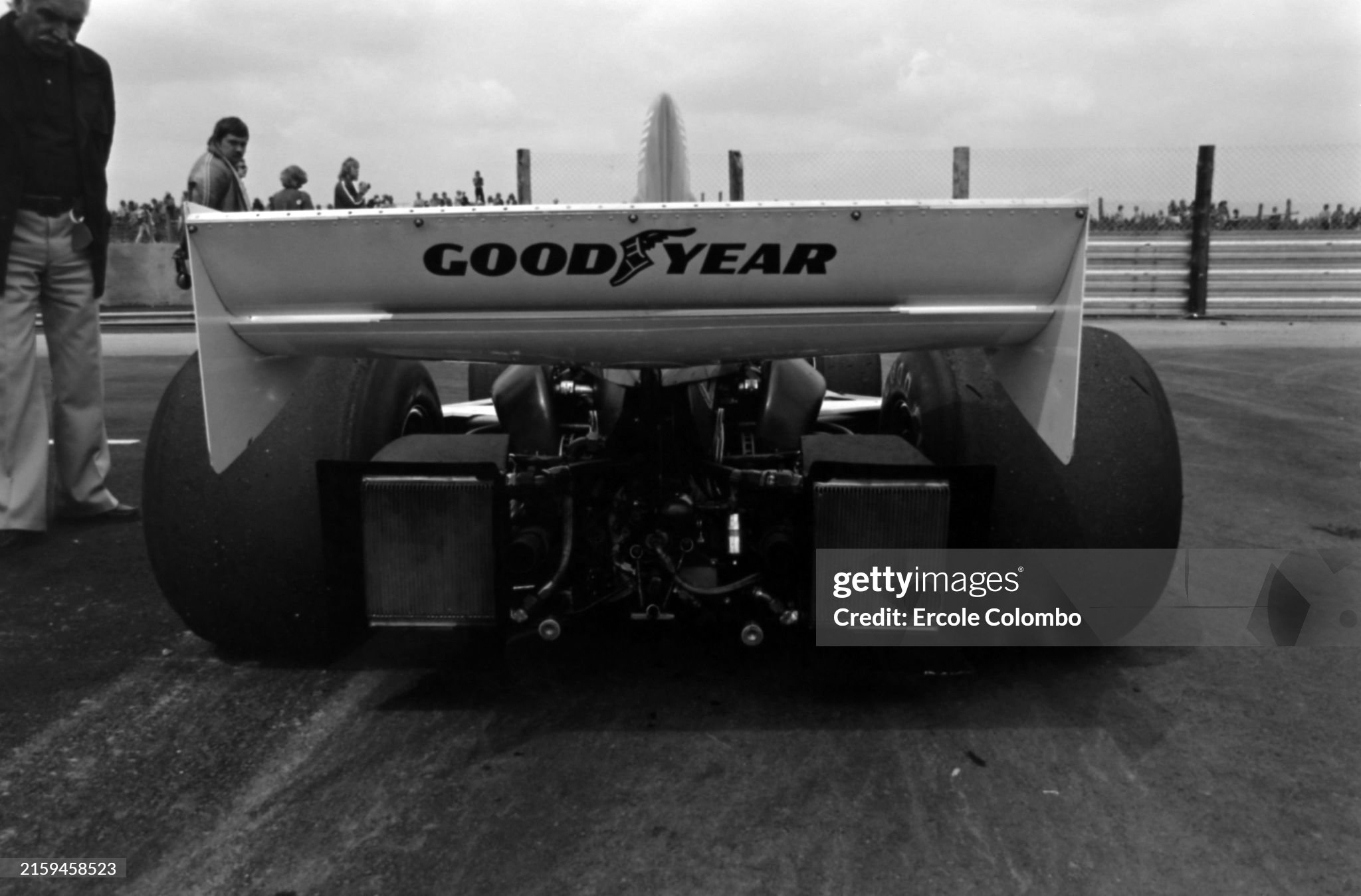 Mario Andretti's Parnelli VPJ4 Ford during the Swedish Grand Prix in Anderstorp on 08 June 1975. 
