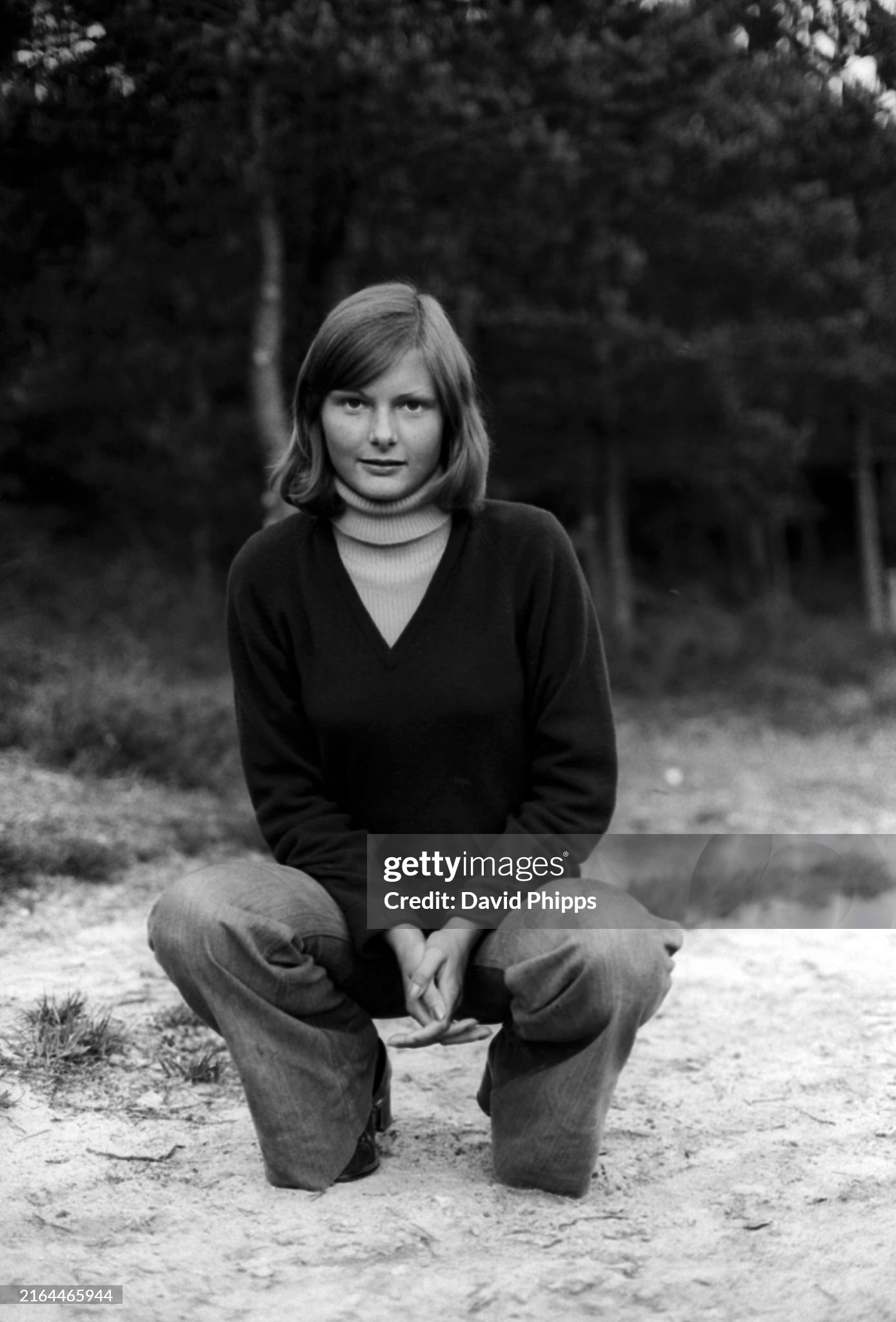 Pam Rowe (GBR), photographer, at the Grand Prix of Sweden in Anderstorp on 13 June 1976. 