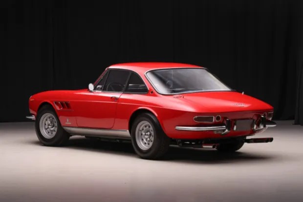 Aristotle Onassis's red Ferrari.
