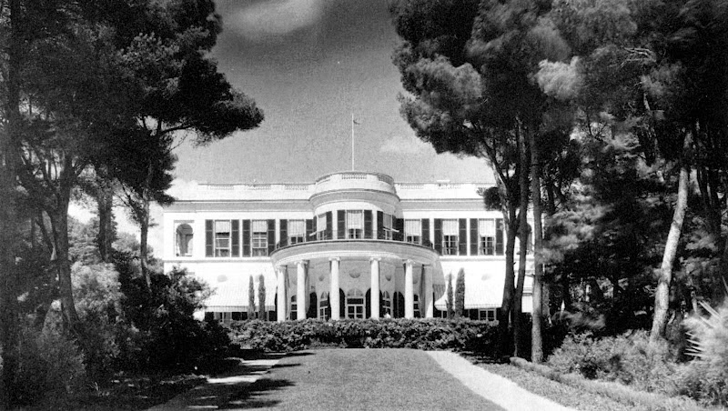 The magnificent mansion of Chateau de la Croe on the French Riviera.