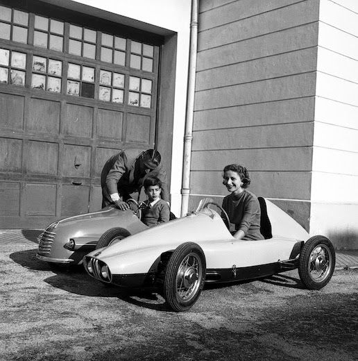 Aristotle Onassis with his family.