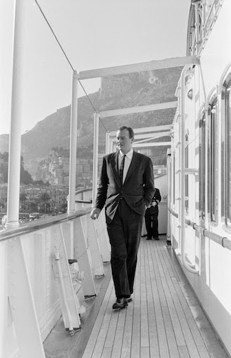 John Wayne on the ‘Christina’.
