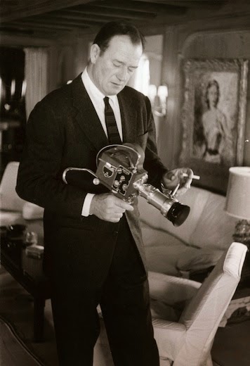John Wayne on the ‘Christina’.