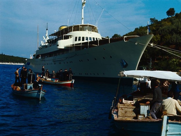 The Christina in 1968. 
