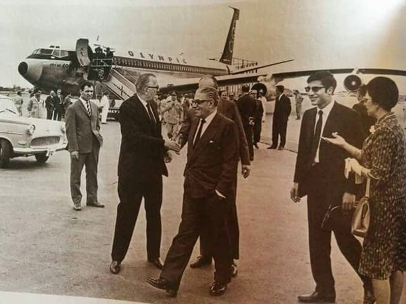 On April 06, 1957 Onassis buys Olympic Airways.