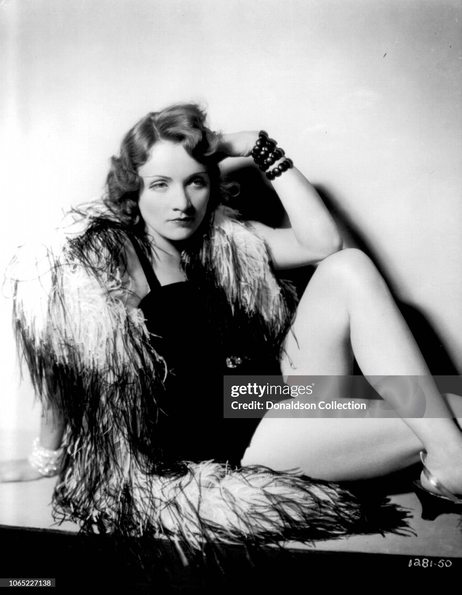 Actress Marlene Dietrich in a scene from the movie Morocco in 1930. 
