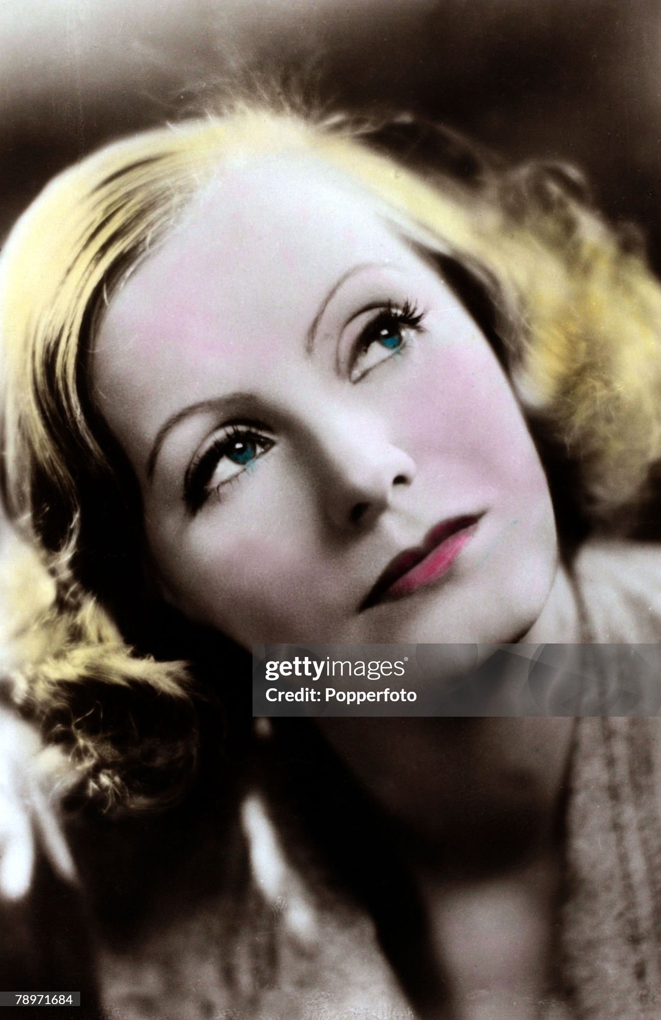 Circa 1930, Swedish born film actress Greta Garbo. 
