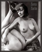 A naked Greta Garbo.