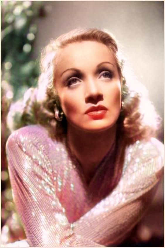 Marlene Dietrich.