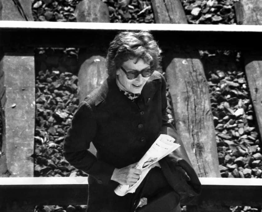 Greta Garbo in Monaco in June 1957.