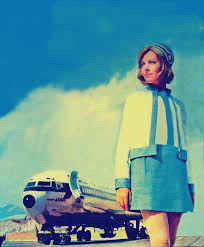 The beautiful Olympic Airways uniforms.