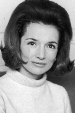 Lee Radziwill, here on 13 June 1967, was an American socialite, public relations executive and interior decorator. She was the younger sister of former First Lady Jacqueline Kennedy Onassis.