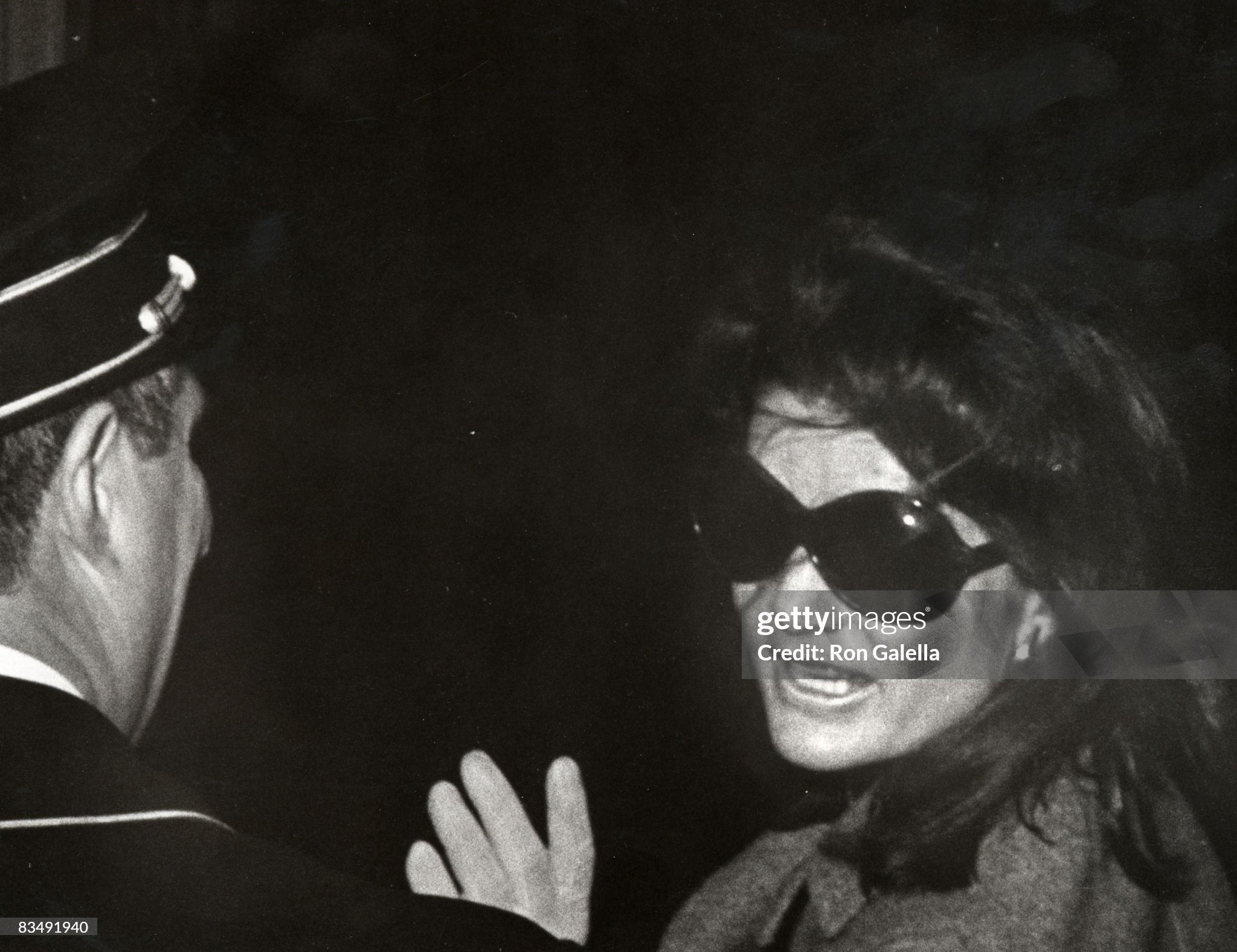 Jackie Kennedy Onassis returning home after wedding to Aristotle Onassis. 