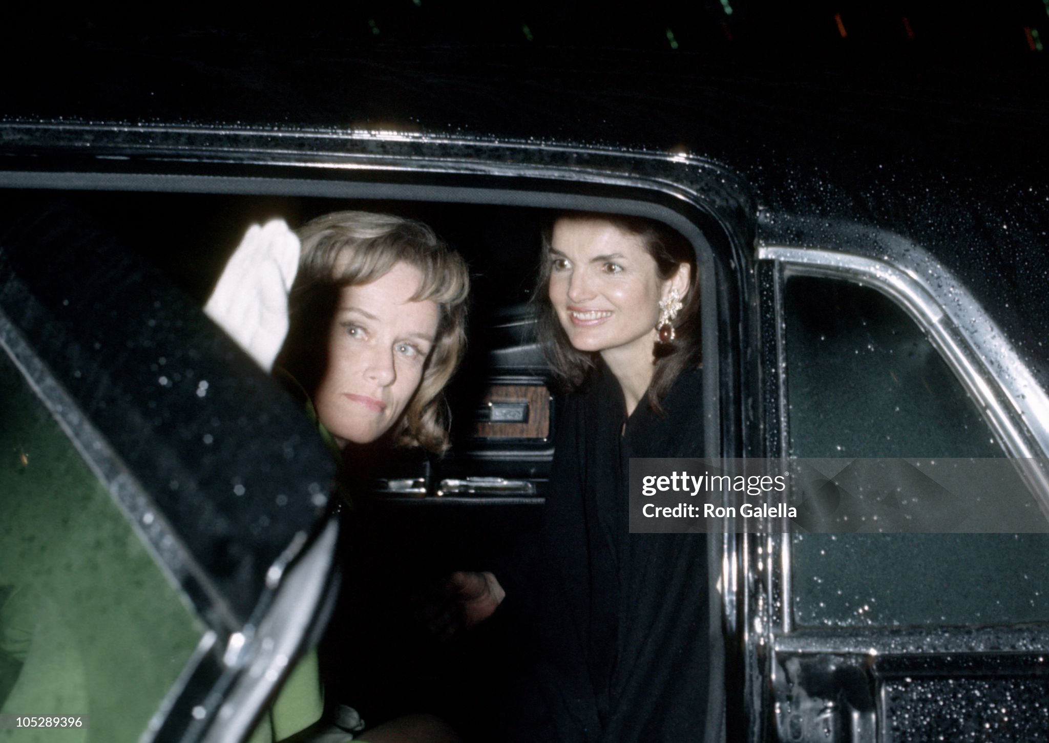 Jackie Onassis during Jackie Onassis and Ari Onassis sighting at La Cote Basque restaurant in New York, United States, on 06 October 1969. 