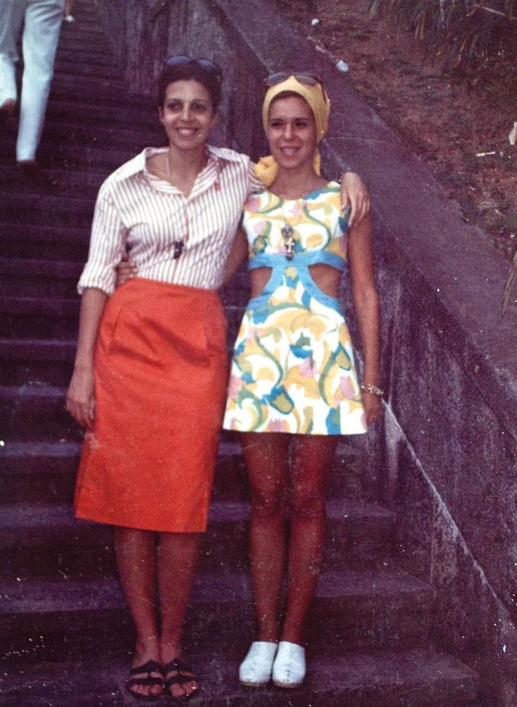 Christina Onassis, 25 years old, in Rio de Janeiro with her close friend Marina Dodero.