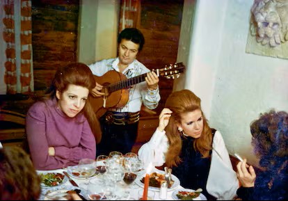 Christina Onassis, here with Marina Dodero, the impoverished life of one of the world's richest women: 
