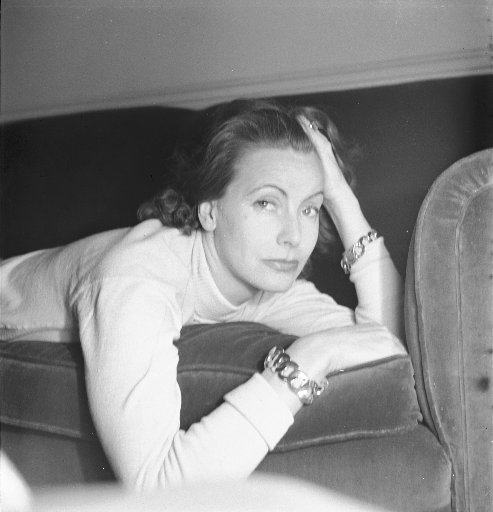 Greta Garbo.