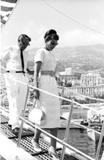 Aristotle Onassis and Maria Callas.