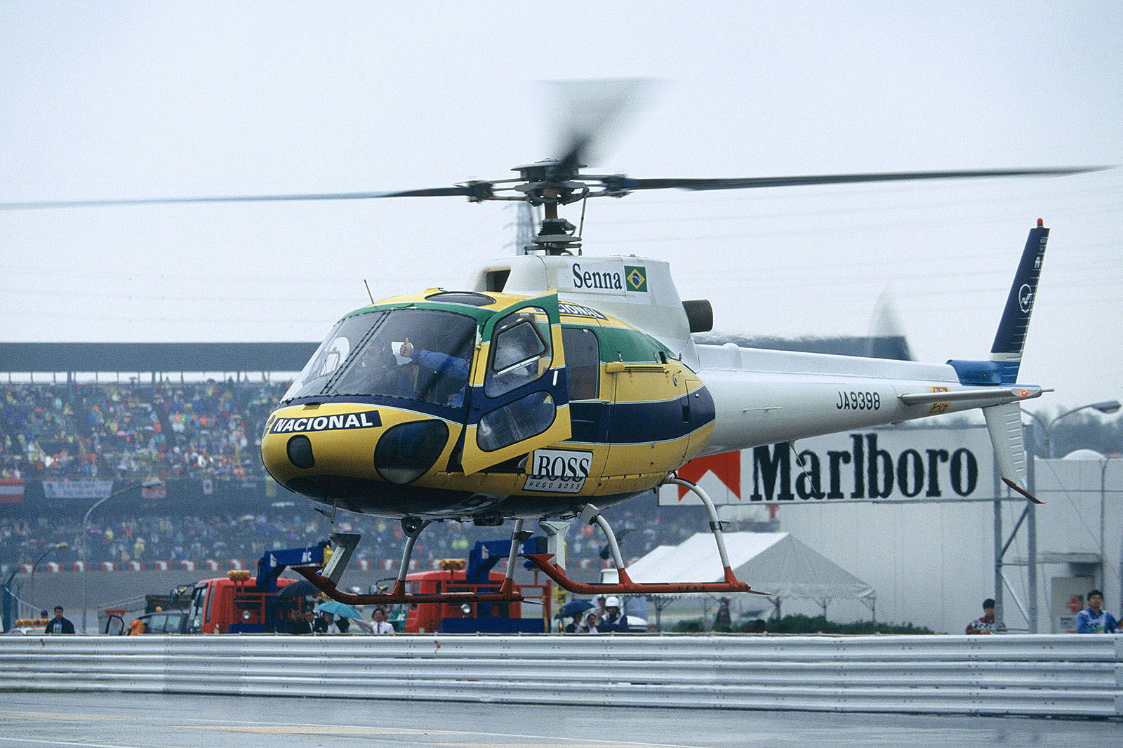 Ayrton Senna's helicopter.
