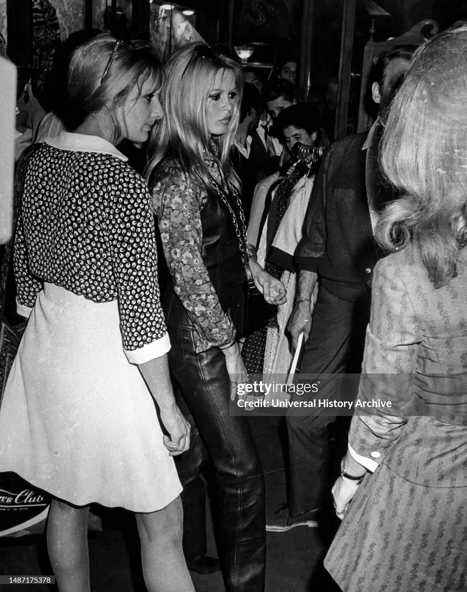 Brigitte Bardot in 1968. 