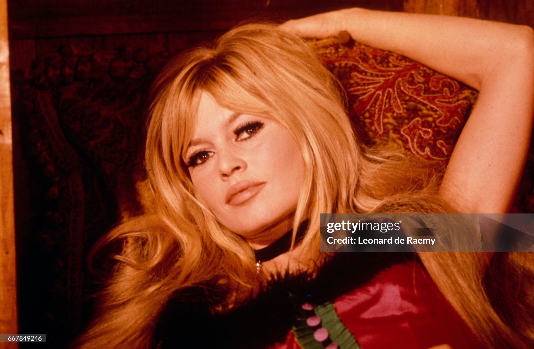 Brigitte Bardot on the set of the film 'Viva Maria!, directed by Louis Malle, in Mexico in 1965. 